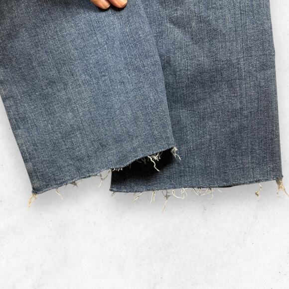 Citizens of Humanity Jeans Isola Women's 26 High Rise Raw Hem Medium Wash - Picture 7 of 7